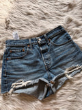 Custom distressed Levi’s