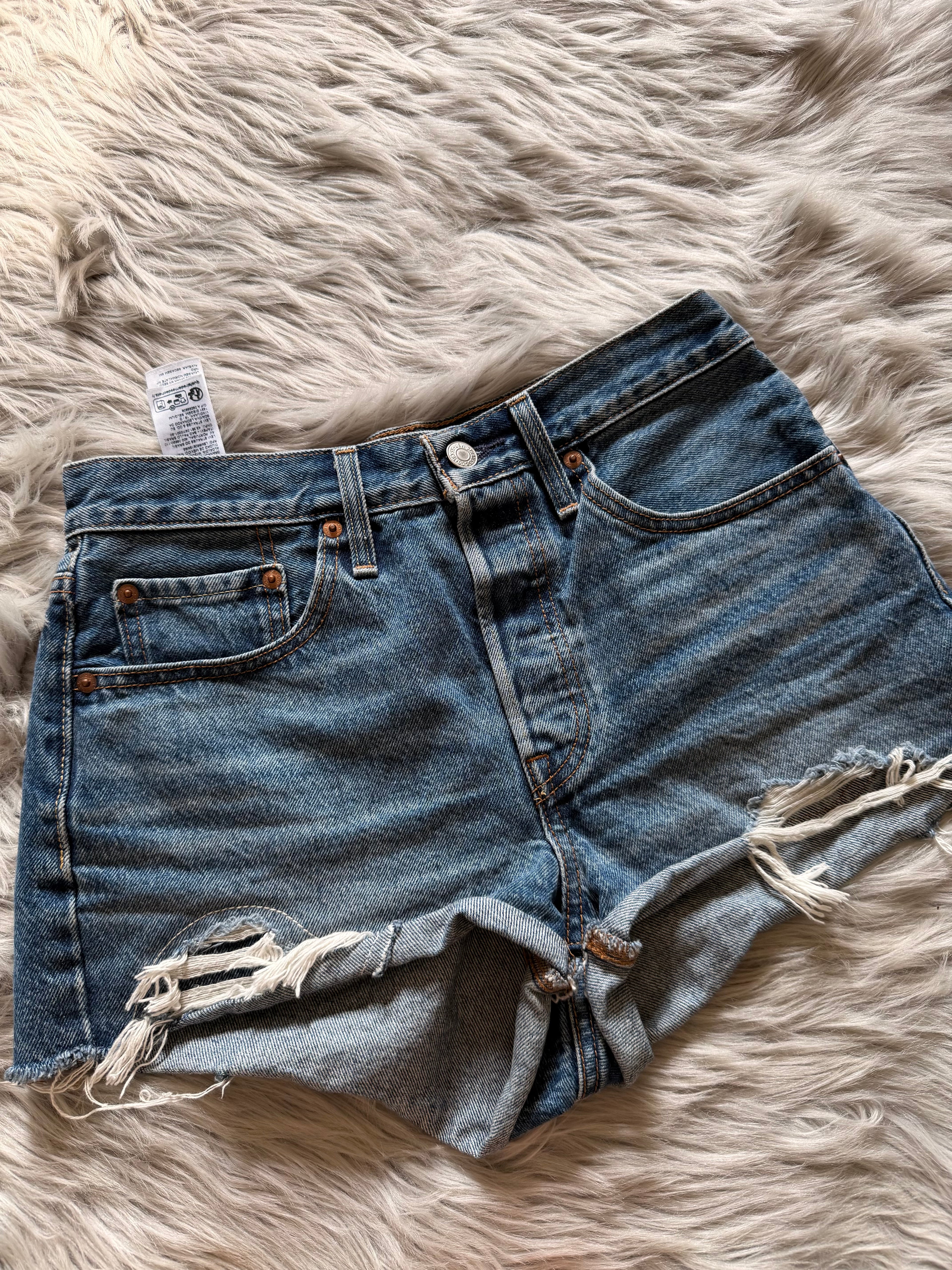 Custom distressed Levi’s