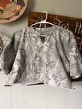 Custom cropped camo tee